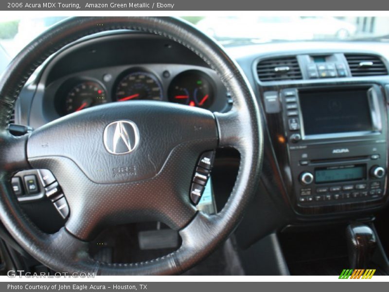 Amazon Green Metallic / Ebony 2006 Acura MDX Touring