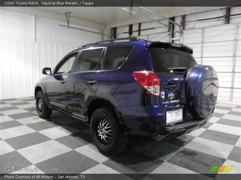 Nautical Blue Metallic / Taupe 2006 Toyota RAV4