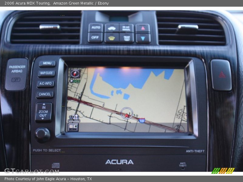 Navigation of 2006 MDX Touring