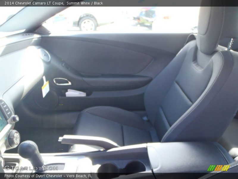 Summit White / Black 2014 Chevrolet Camaro LT Coupe
