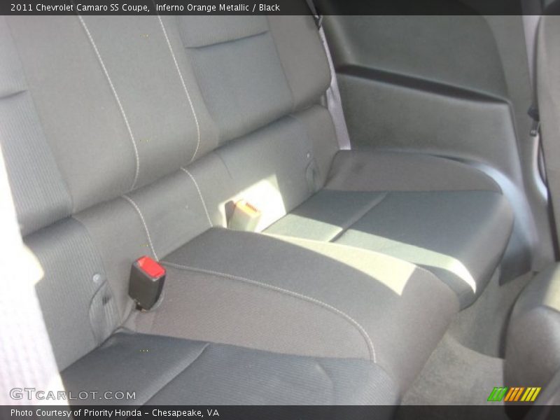 Inferno Orange Metallic / Black 2011 Chevrolet Camaro SS Coupe