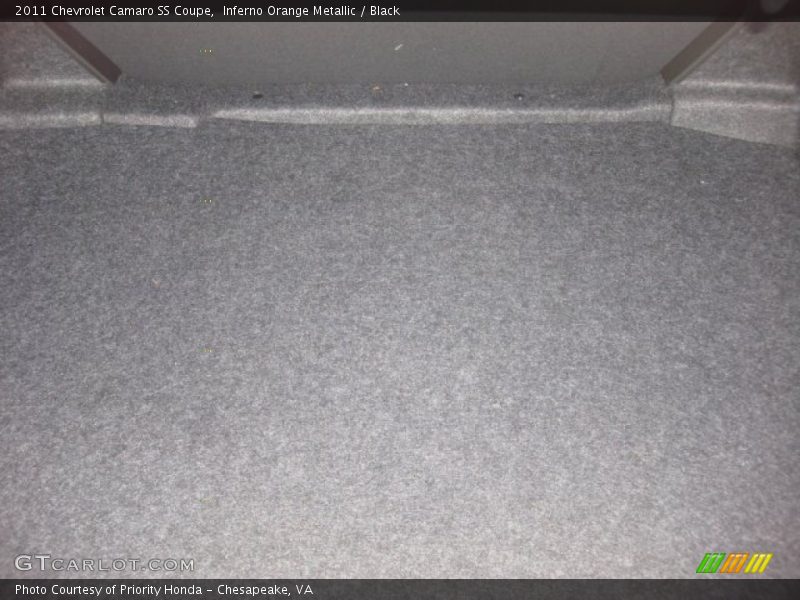 Inferno Orange Metallic / Black 2011 Chevrolet Camaro SS Coupe