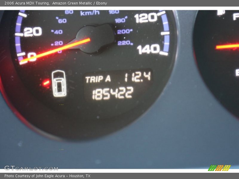 Amazon Green Metallic / Ebony 2006 Acura MDX Touring