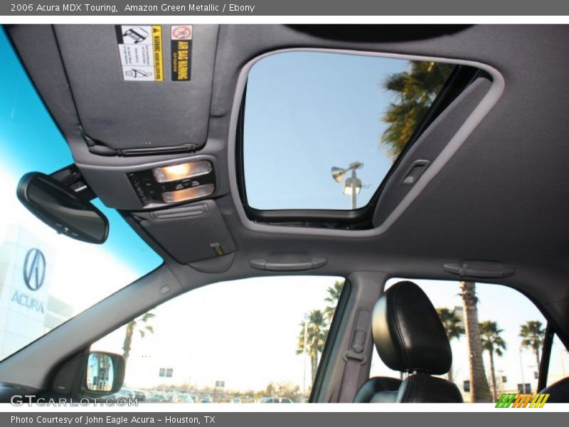 Amazon Green Metallic / Ebony 2006 Acura MDX Touring
