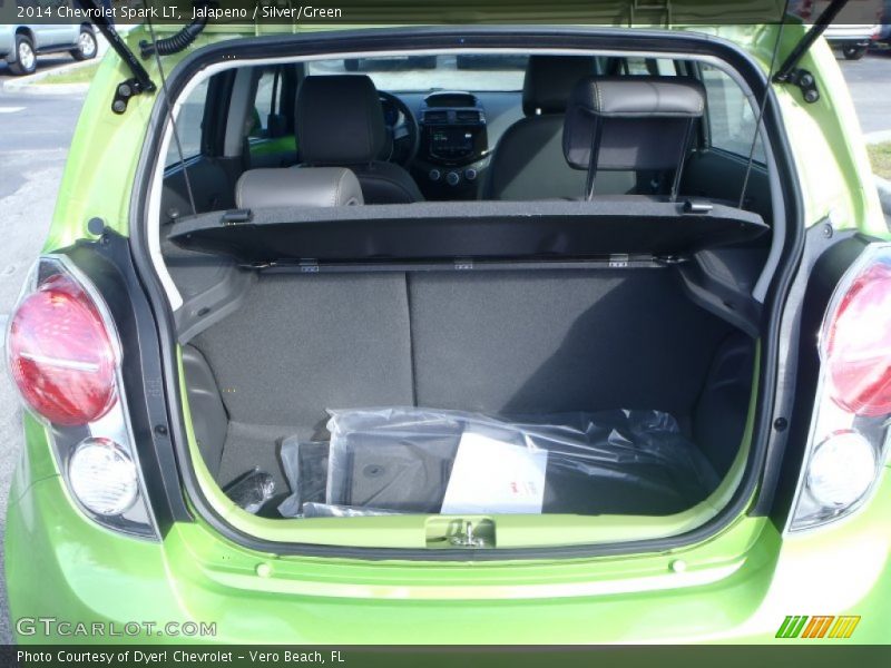 Jalapeno / Silver/Green 2014 Chevrolet Spark LT