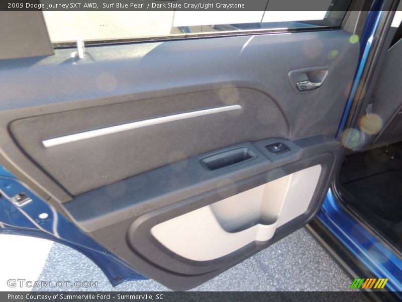 Surf Blue Pearl / Dark Slate Gray/Light Graystone 2009 Dodge Journey SXT AWD