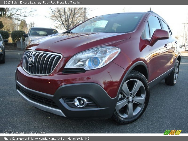 Ruby Red Metallic / Titanium 2013 Buick Encore Leather