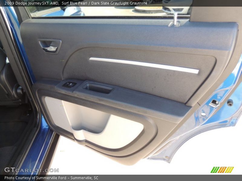 Surf Blue Pearl / Dark Slate Gray/Light Graystone 2009 Dodge Journey SXT AWD