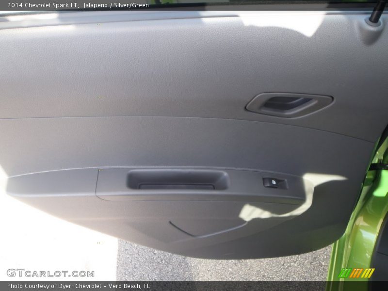 Jalapeno / Silver/Green 2014 Chevrolet Spark LT