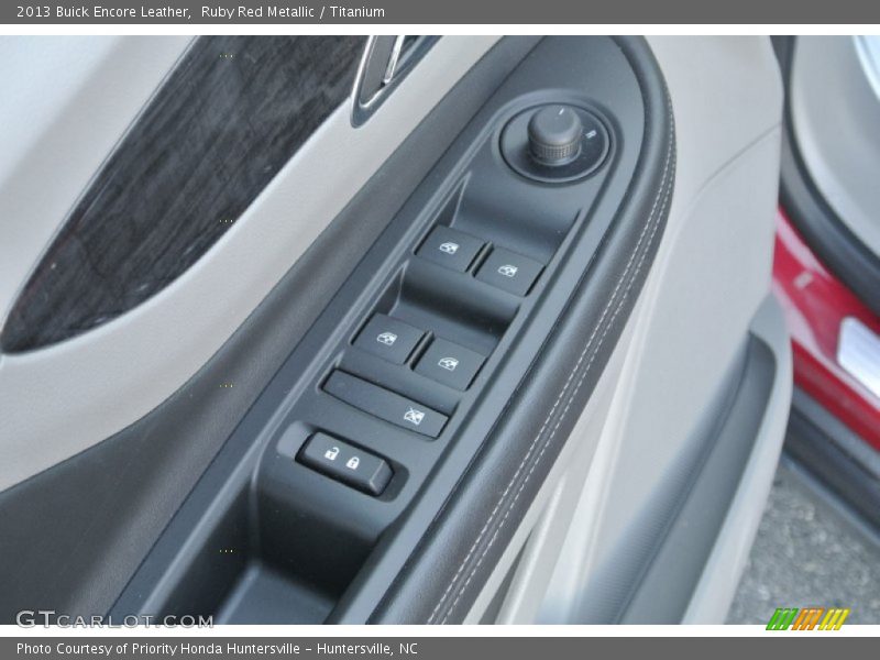Ruby Red Metallic / Titanium 2013 Buick Encore Leather