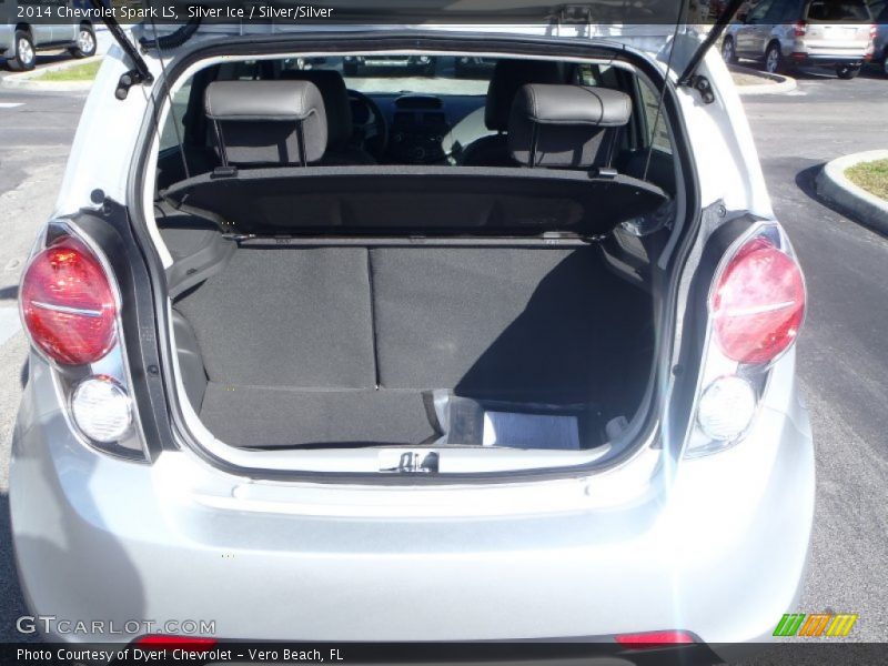 Silver Ice / Silver/Silver 2014 Chevrolet Spark LS