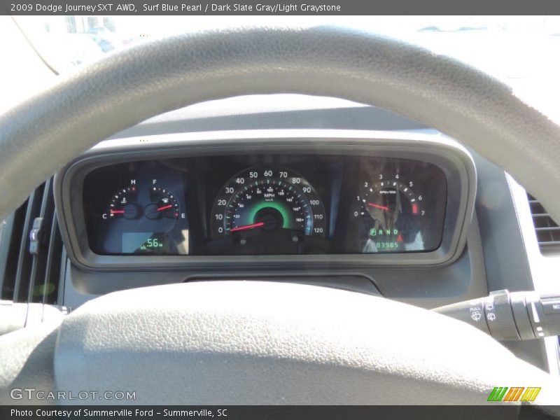 Surf Blue Pearl / Dark Slate Gray/Light Graystone 2009 Dodge Journey SXT AWD