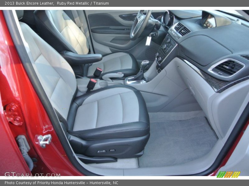 Ruby Red Metallic / Titanium 2013 Buick Encore Leather