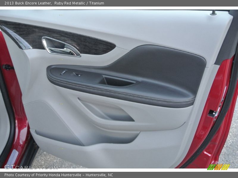 Ruby Red Metallic / Titanium 2013 Buick Encore Leather