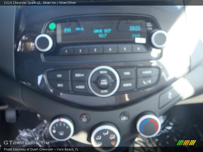 Silver Ice / Silver/Silver 2014 Chevrolet Spark LS