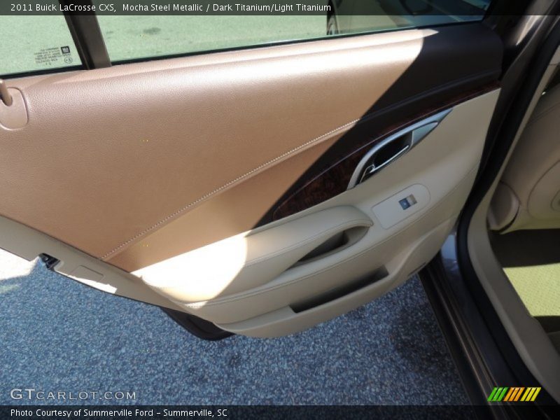 Mocha Steel Metallic / Dark Titanium/Light Titanium 2011 Buick LaCrosse CXS