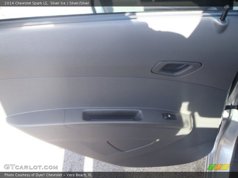 Silver Ice / Silver/Silver 2014 Chevrolet Spark LS