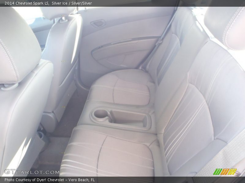 Silver Ice / Silver/Silver 2014 Chevrolet Spark LS