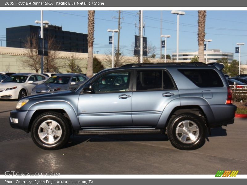 Pacific Blue Metallic / Stone 2005 Toyota 4Runner SR5