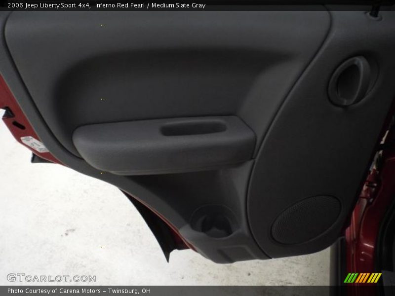 Inferno Red Pearl / Medium Slate Gray 2006 Jeep Liberty Sport 4x4