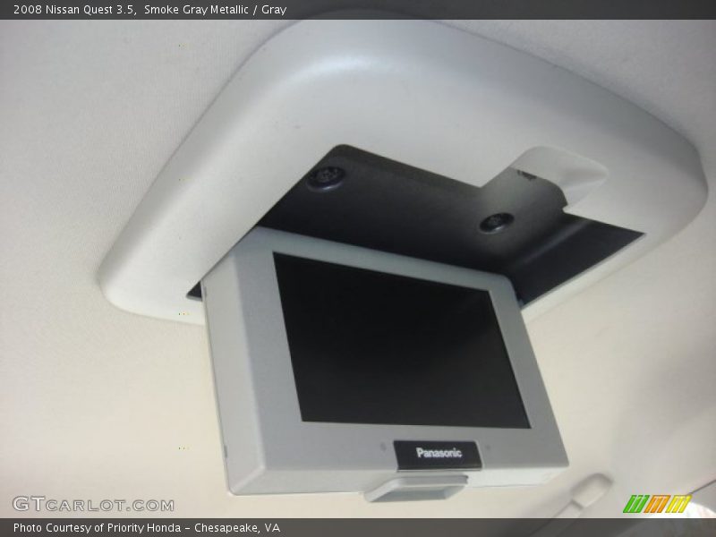 Smoke Gray Metallic / Gray 2008 Nissan Quest 3.5