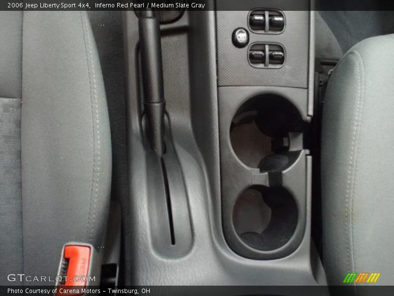 Inferno Red Pearl / Medium Slate Gray 2006 Jeep Liberty Sport 4x4