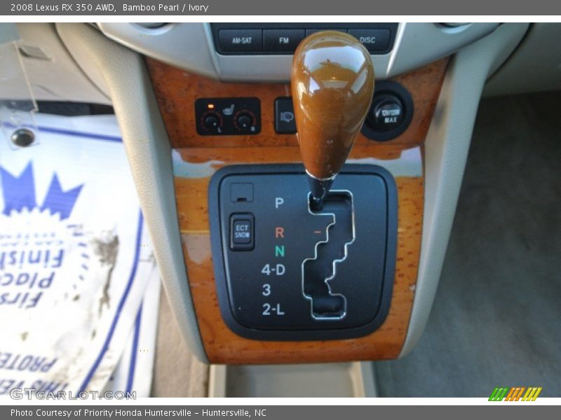 Bamboo Pearl / Ivory 2008 Lexus RX 350 AWD