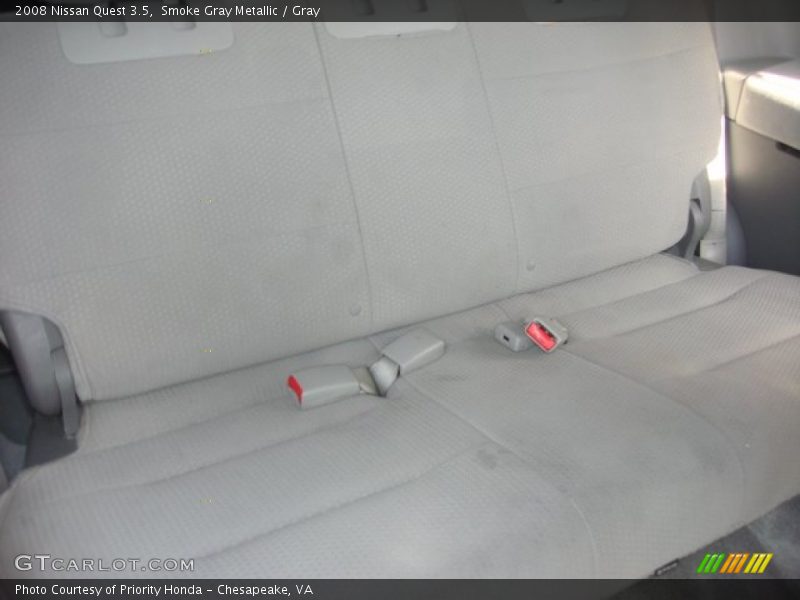 Smoke Gray Metallic / Gray 2008 Nissan Quest 3.5