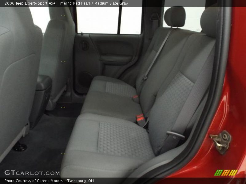 Inferno Red Pearl / Medium Slate Gray 2006 Jeep Liberty Sport 4x4