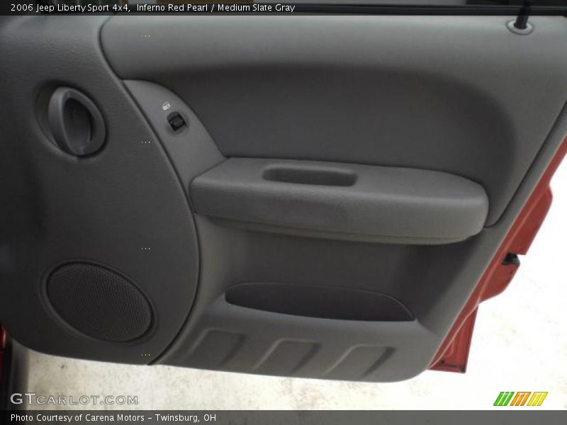 Inferno Red Pearl / Medium Slate Gray 2006 Jeep Liberty Sport 4x4
