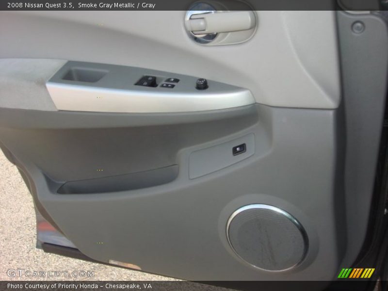 Smoke Gray Metallic / Gray 2008 Nissan Quest 3.5