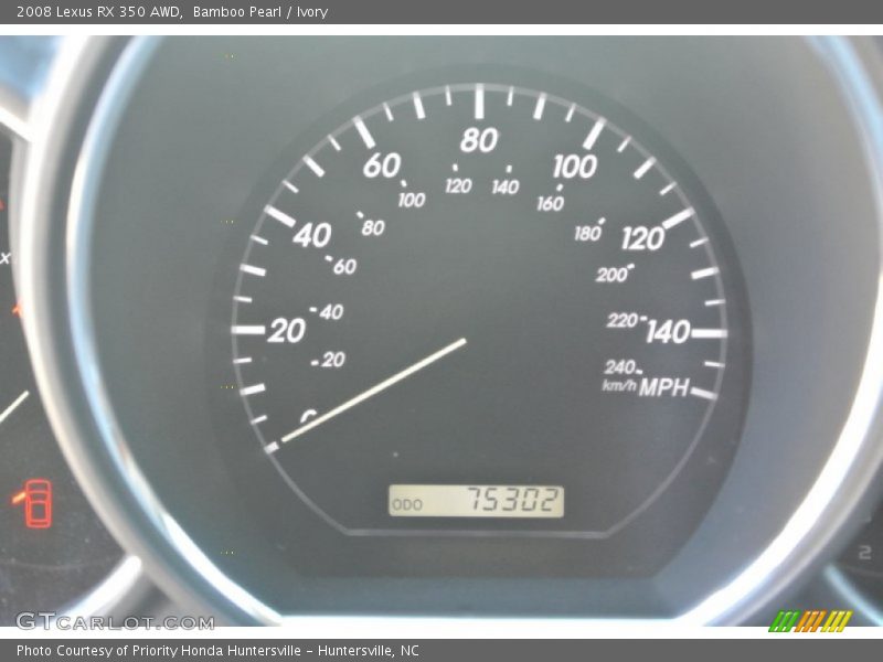 Bamboo Pearl / Ivory 2008 Lexus RX 350 AWD
