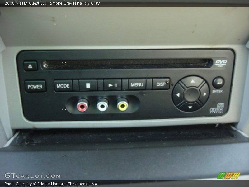 Smoke Gray Metallic / Gray 2008 Nissan Quest 3.5
