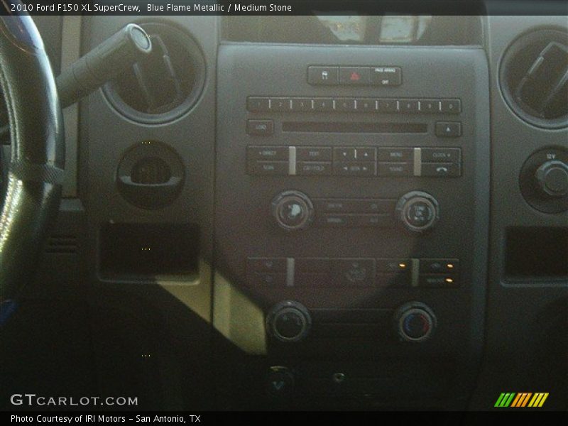 Blue Flame Metallic / Medium Stone 2010 Ford F150 XL SuperCrew