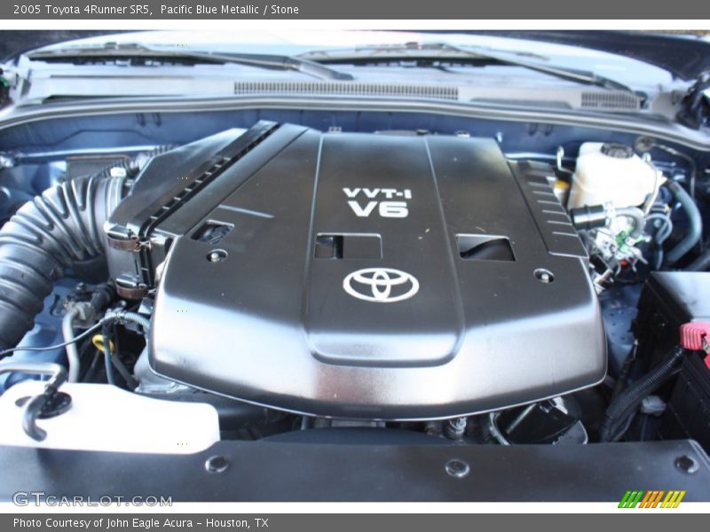Pacific Blue Metallic / Stone 2005 Toyota 4Runner SR5