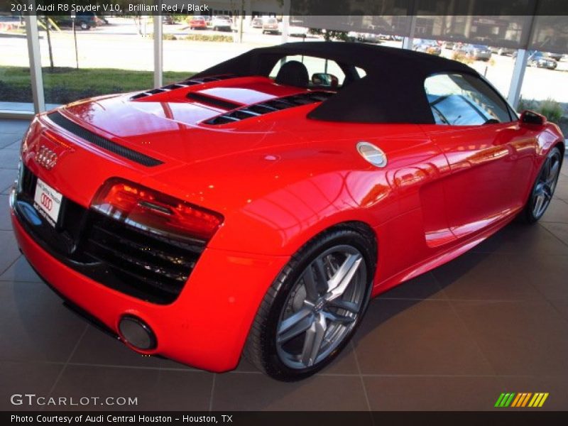 2014 R8 Spyder V10 Brilliant Red
