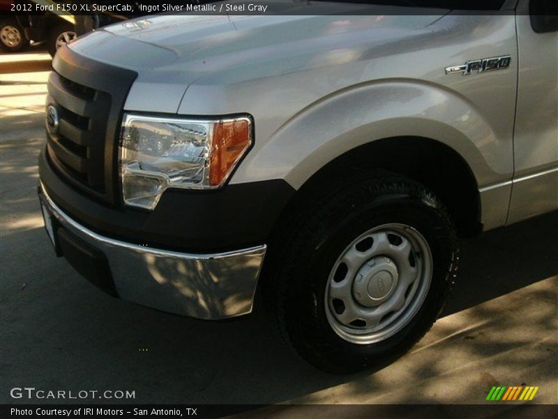 Ingot Silver Metallic / Steel Gray 2012 Ford F150 XL SuperCab
