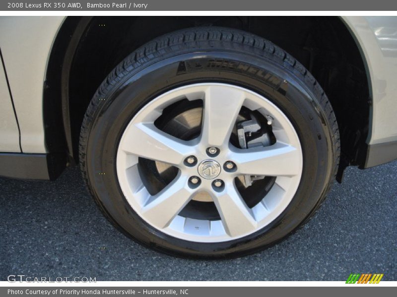 Bamboo Pearl / Ivory 2008 Lexus RX 350 AWD