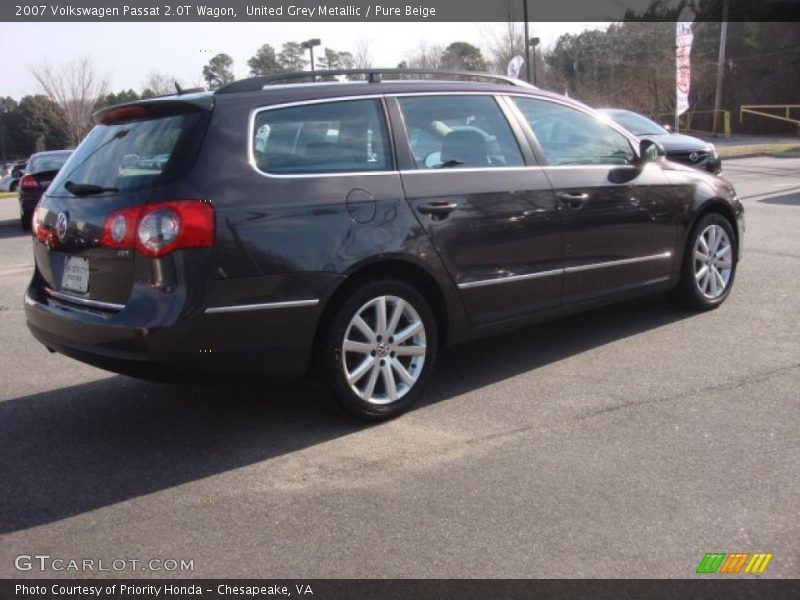 United Grey Metallic / Pure Beige 2007 Volkswagen Passat 2.0T Wagon
