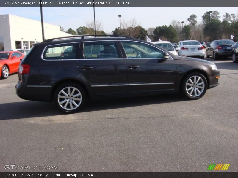 United Grey Metallic / Pure Beige 2007 Volkswagen Passat 2.0T Wagon
