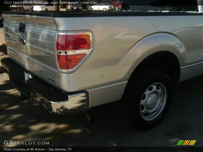 Ingot Silver Metallic / Steel Gray 2012 Ford F150 XL SuperCab