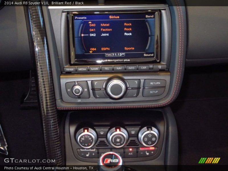 Controls of 2014 R8 Spyder V10