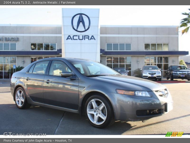 Anthracite Metallic / Parchment 2004 Acura TL 3.2