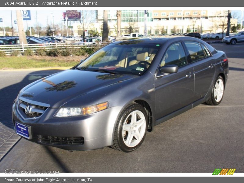 Anthracite Metallic / Parchment 2004 Acura TL 3.2