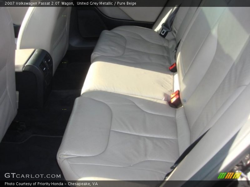 United Grey Metallic / Pure Beige 2007 Volkswagen Passat 2.0T Wagon