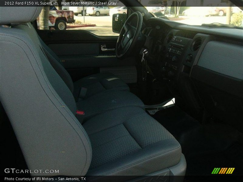 Ingot Silver Metallic / Steel Gray 2012 Ford F150 XL SuperCab
