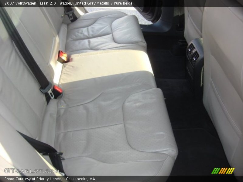 United Grey Metallic / Pure Beige 2007 Volkswagen Passat 2.0T Wagon