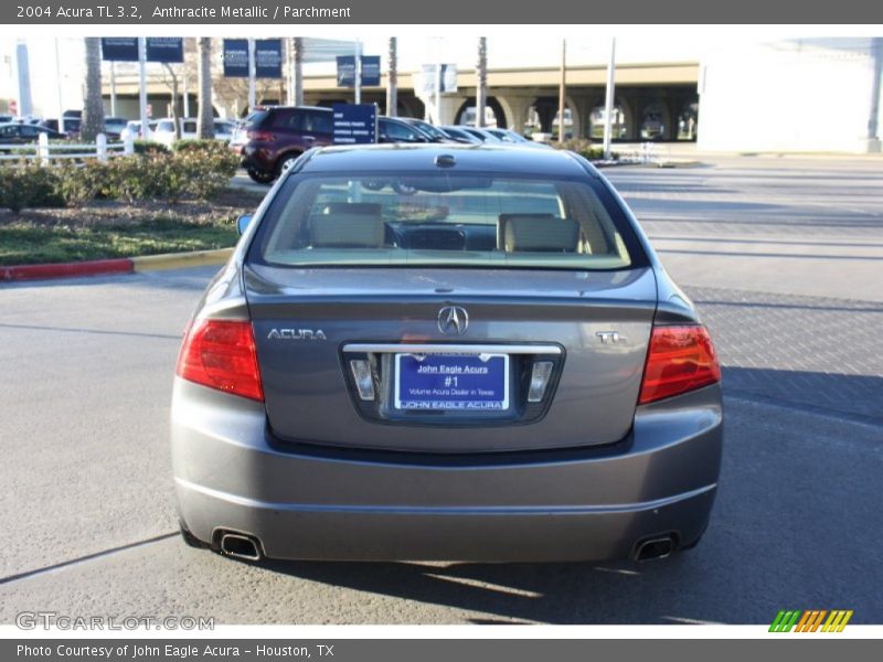 Anthracite Metallic / Parchment 2004 Acura TL 3.2