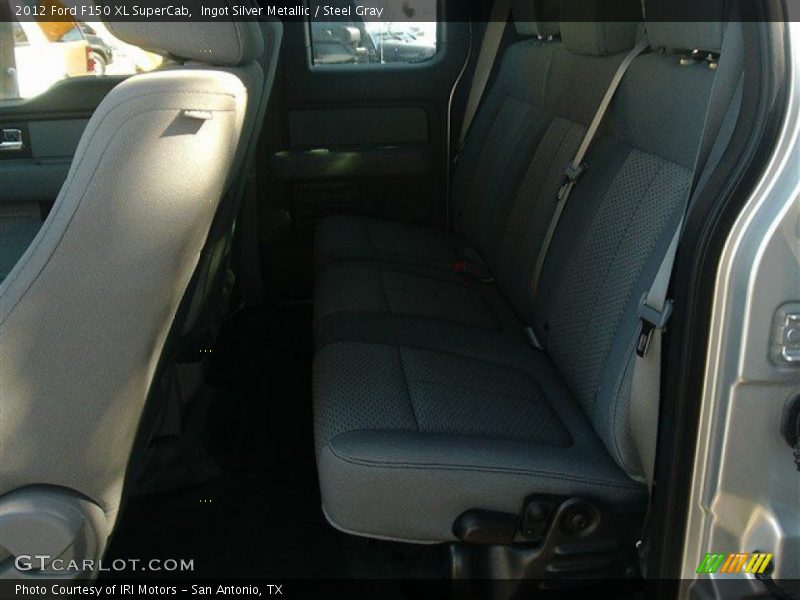 Ingot Silver Metallic / Steel Gray 2012 Ford F150 XL SuperCab
