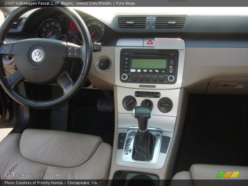 United Grey Metallic / Pure Beige 2007 Volkswagen Passat 2.0T Wagon